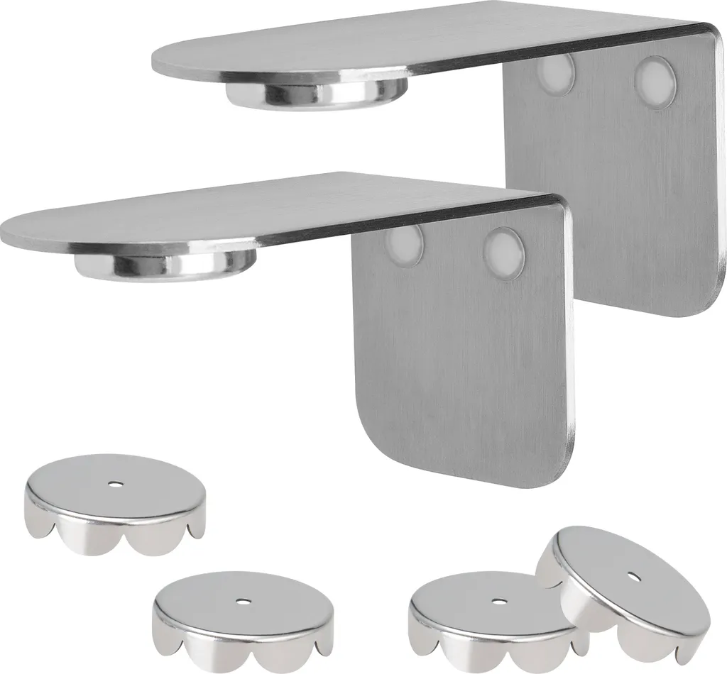 Portasapone Magnetico bremermann PUREZZA Acciaio Inox Opaco