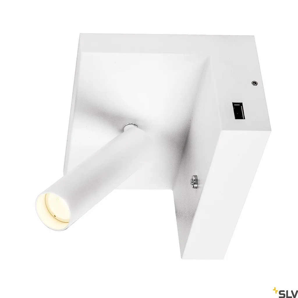 Applique murale LED design blanc 3000K KARPO Bedside orientable 40°