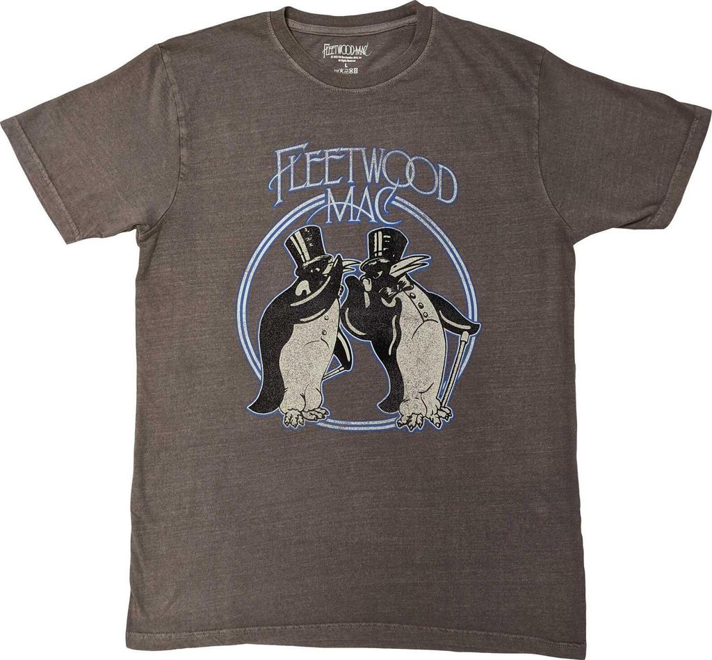 Fleetwood Mac - T-Shirt für Herren/Damen Uni RO5615 (L) (Grau)