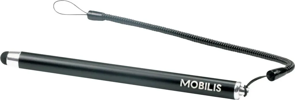 Mobilis 001054: Stilo Capacitivo Professionale in Metallo Nero - 1