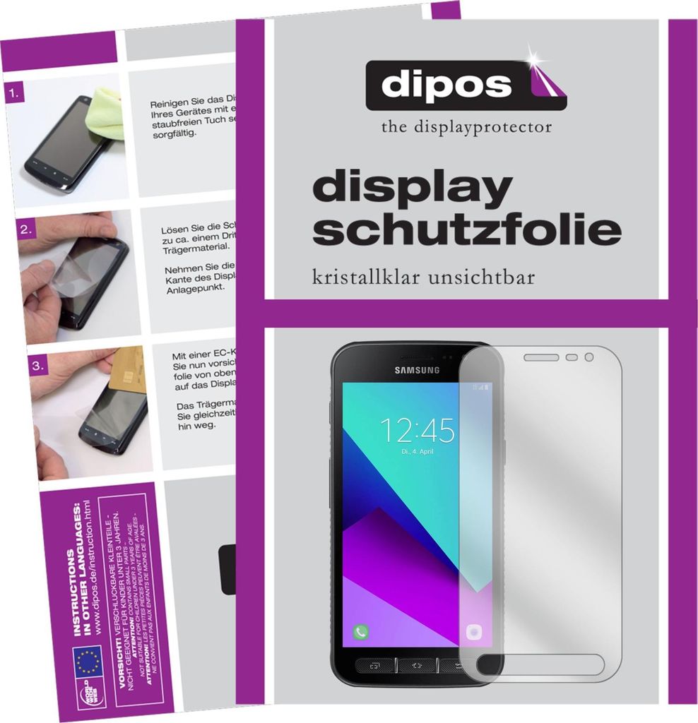 6x dipos Crystalclear Samsung Galaxy Xcover 4