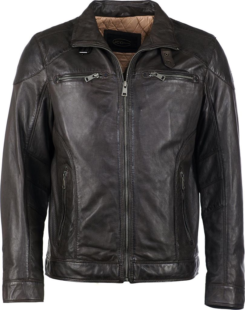 JCC Lederjacke 51195 Herren brown 52