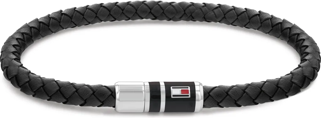 Tommy Hilfiger 2790293 Bracciale Uomo Pelle Nera | Shop Online