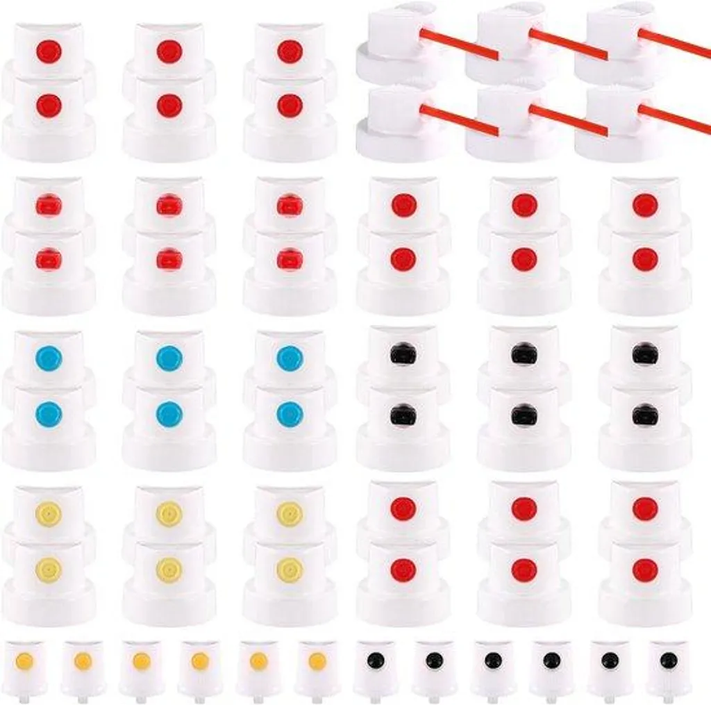 Dites stop aux buses bouchées avec ce lot de 60 caps universels spray