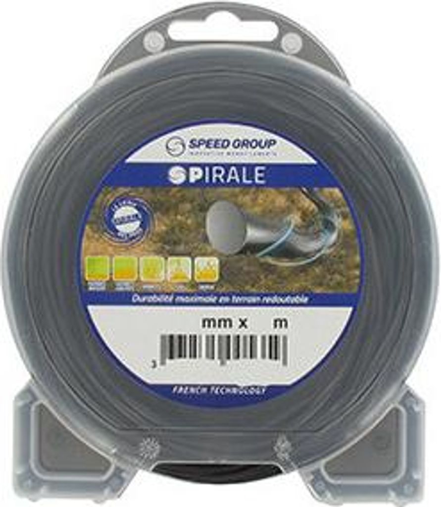 Spiralförmiges Nylon-Geflecht. Ø: 3,5 mm, L: 35 m.