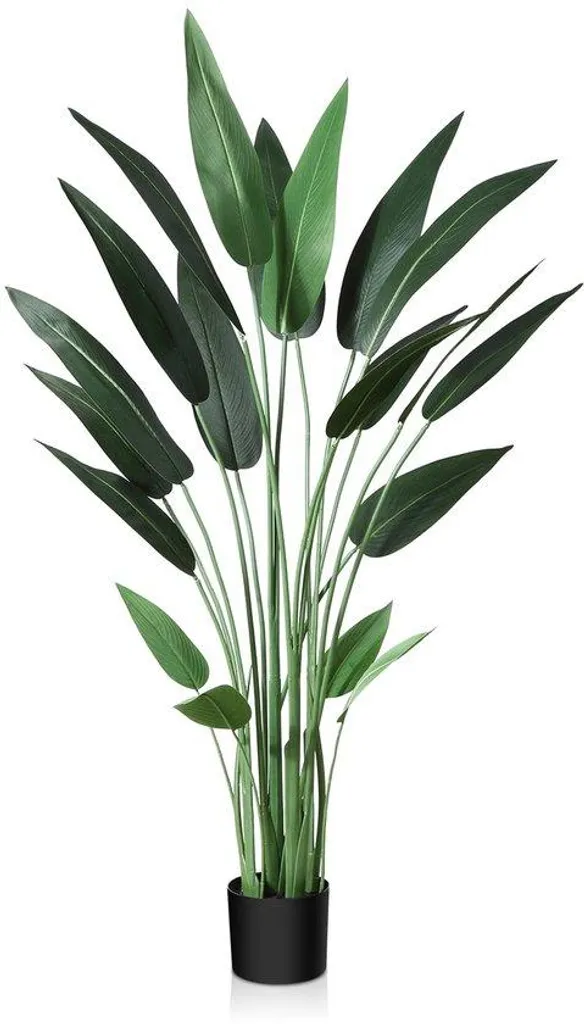 Plante artificielle grand palmier 140 cm style exotique moderne chic