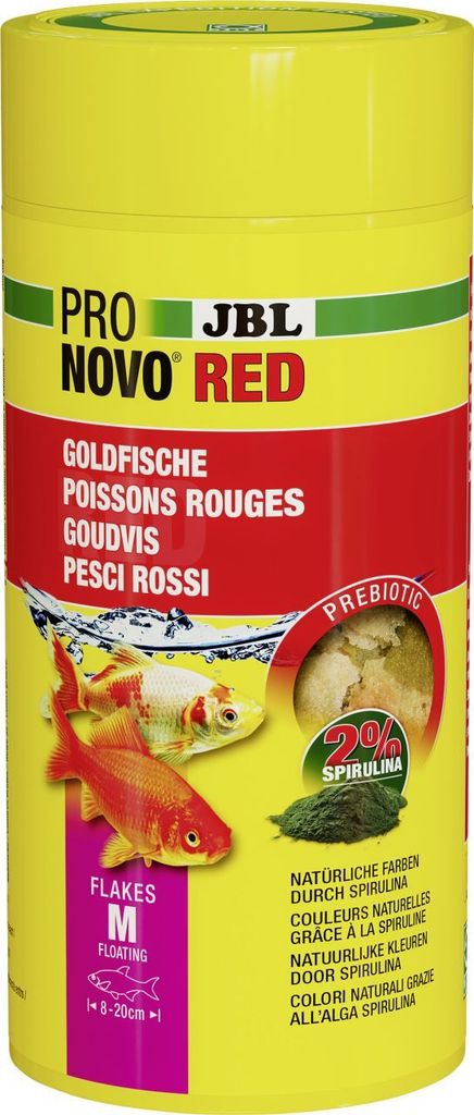 Flockenfutter JBL PRONOVO RED FLAKES Gr. M 1000 ml Produktbild 