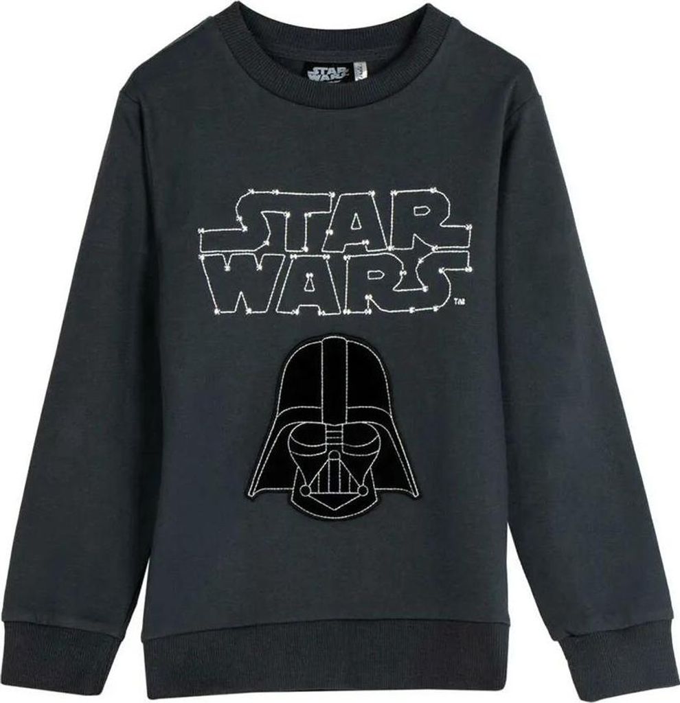 Cerda Group Star Wars Gebürsteter Baumwoll-sweatshirt Schwarz 12 Years Jungen Schwarz 12 Years