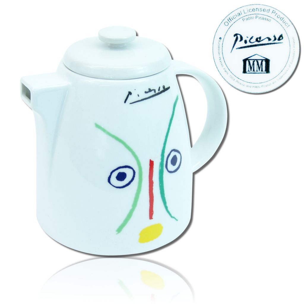 Picasso Porzellan Kanne mit Deckel - L´Amoureuse, 1961 Produktbild 