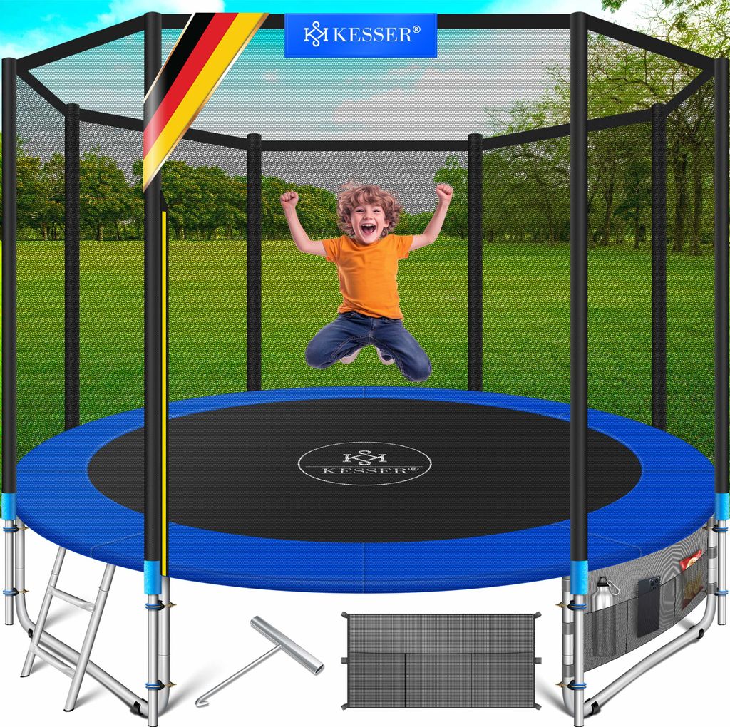 KESSER® - Trampolin  | Rheinland GS  | Komplettset mit Produktbild 