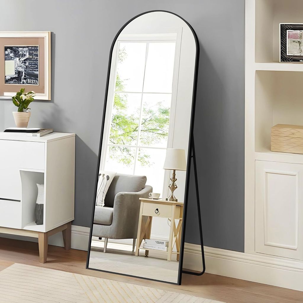 OKWISH Bogen Ganzkörperspiegel –Gewölbter Standspiegel Produktbild 9