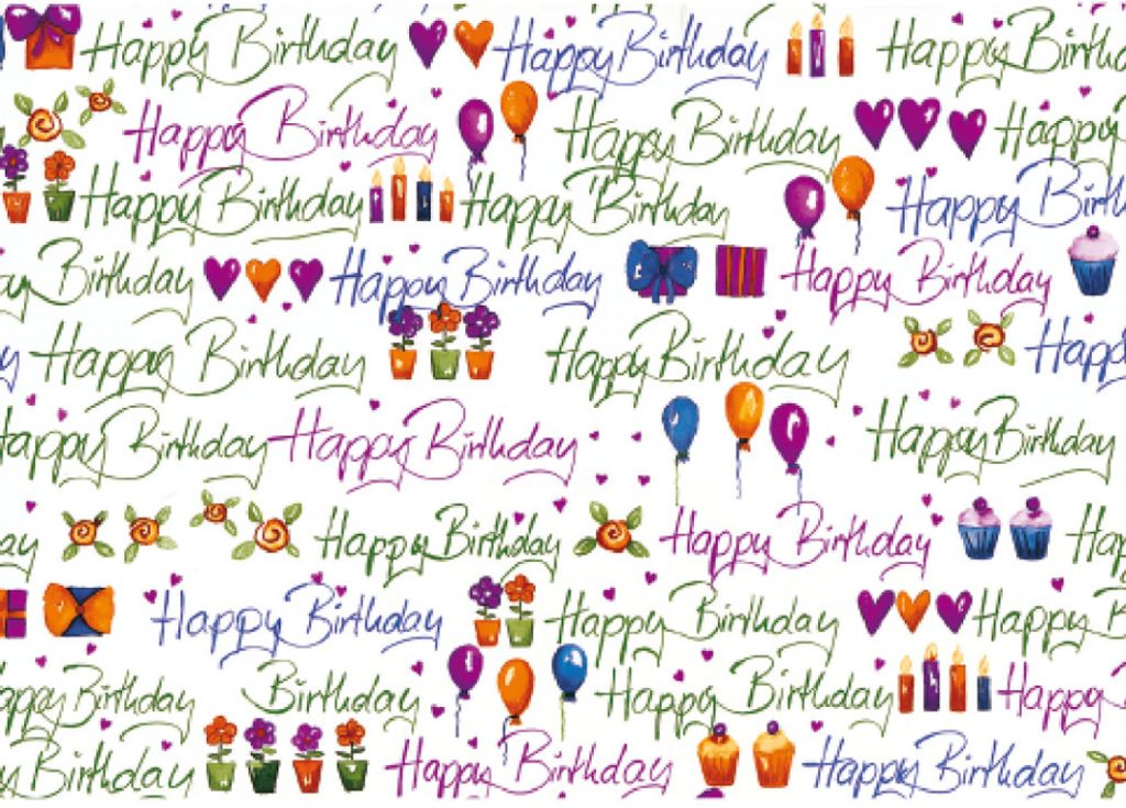 SUSY CARD Geschenkpapier "Congratulations" (B)700 mm x (L)2 m auf Rolle