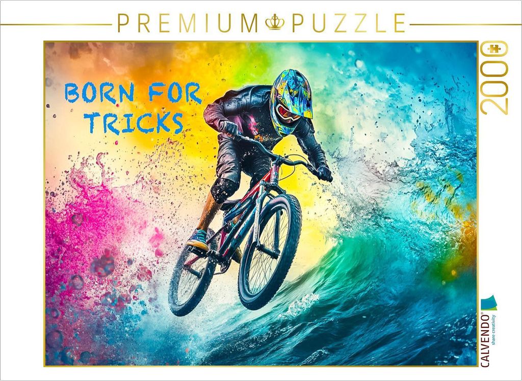 CALVENDO Puzzle Tricks | 2000 Teile Lege-Größe 90x67cm Produktbild 