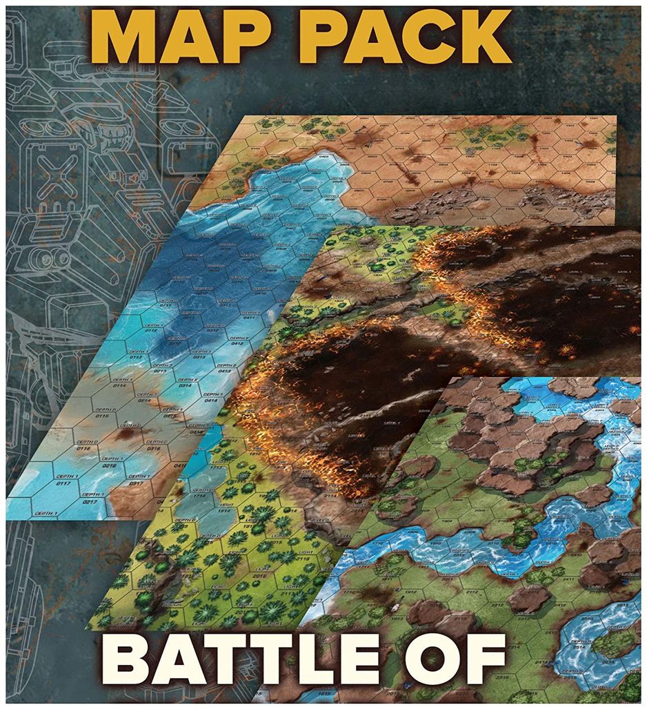 BattleTech Map Pack Battle of Tukayyid - Miniaturen-Spiel -Zubehör - ENG Edition