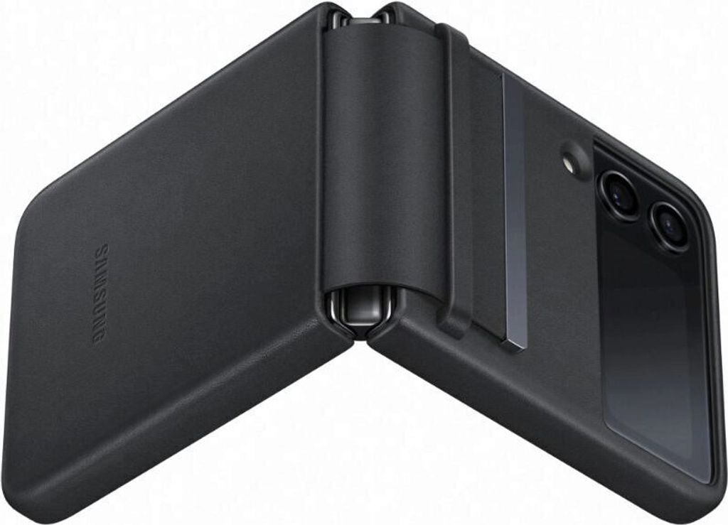 Funda de cuero tipo cartera para Samsung Galaxy Z Flip4, Imagen del producto 