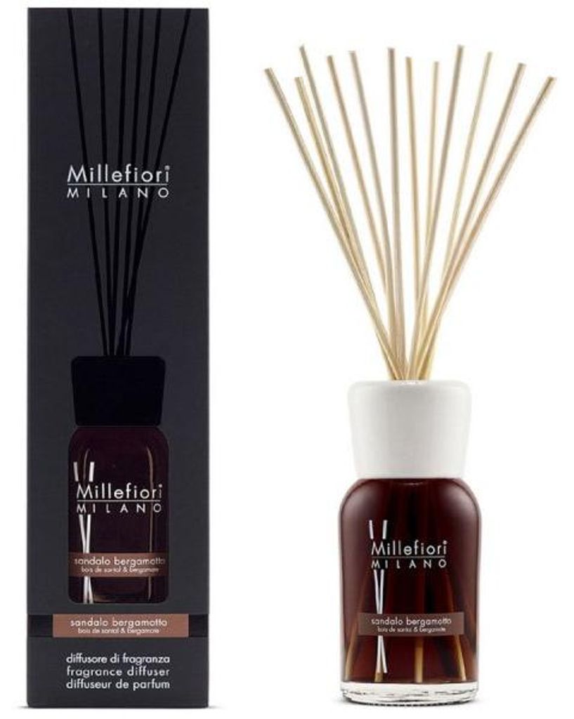 Millefiori Milano Raumduft Diffuser Sandalo Bergamotto Produktbild 