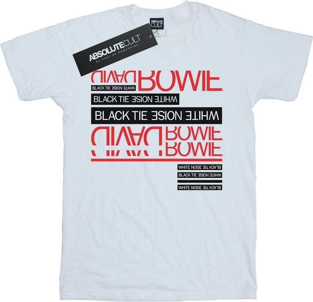 David Bowie - T-Shirt für Damen BI18974 (XXL) (Weiß)