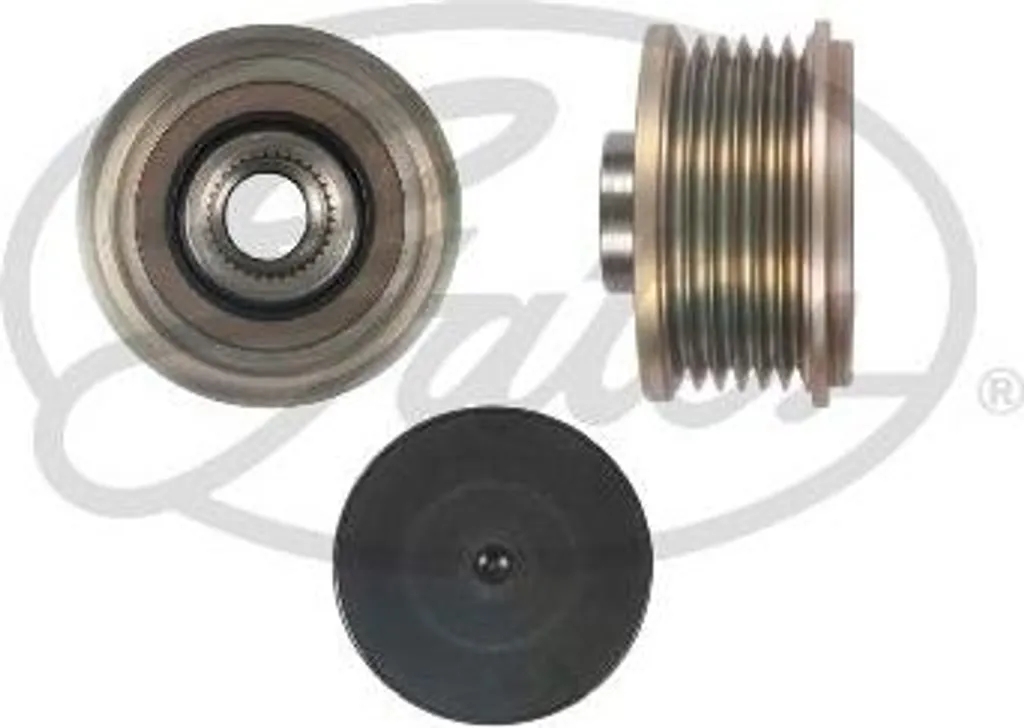 Poulie débrayable d'alternateur GATES OAP7238 pour Twingo et Clio IV