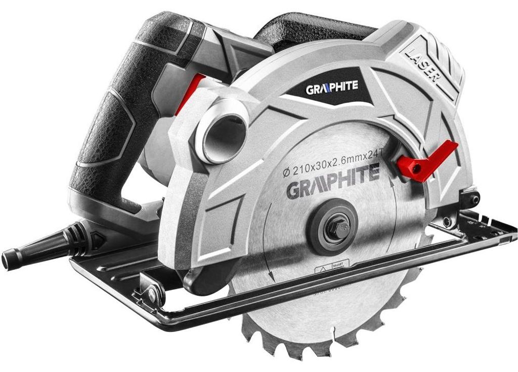 GRAPHITE Scie circulaire 1800W, lame 210 x 30 mm Image du produit 