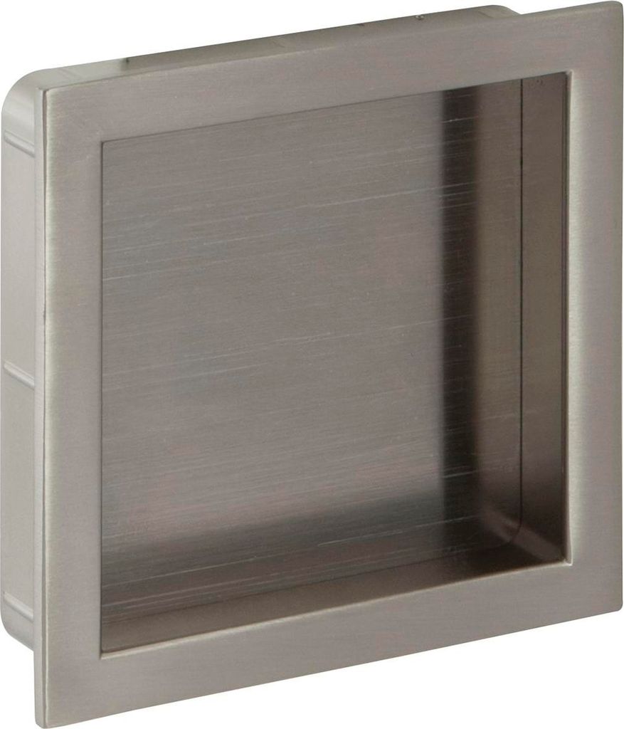Muschelgriff Ladra Breite 76 mm, Einlassmaß 70 x 70 mm, ZN Edelstahl Effekt