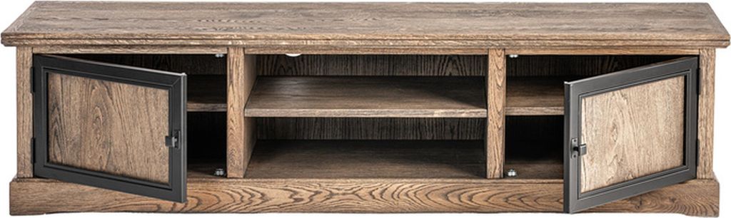 rtv tv Sideboard Echtes Holz Glas Tisch Fernseh Schrank Tische Designer Lowboard