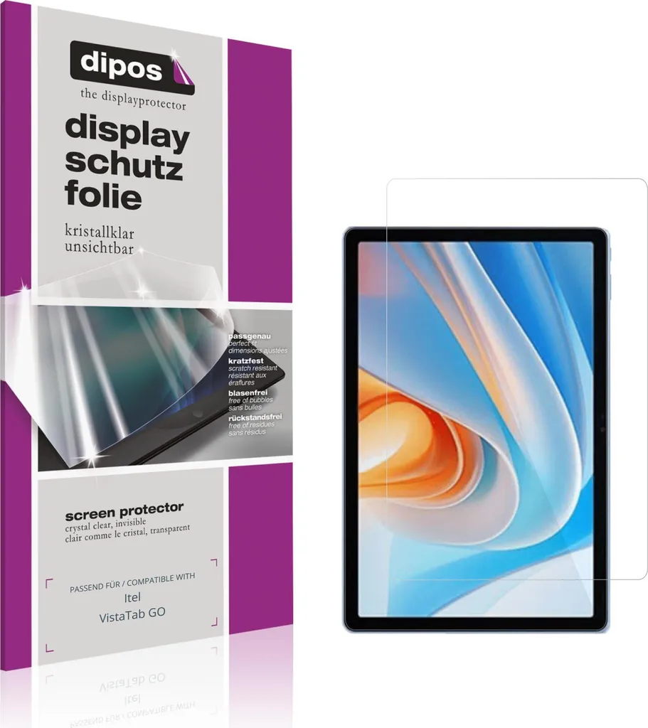 2 Pezzi Protezione Schermo Itel VistaTab GO - dipos Antigraffio