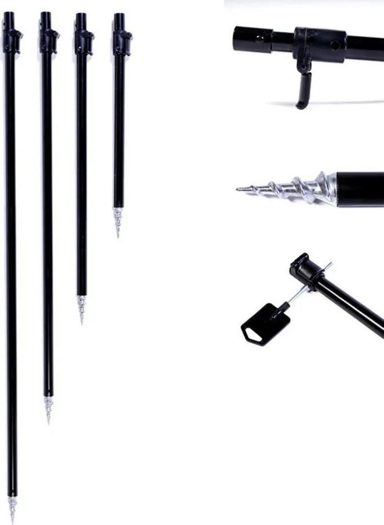 Carp Spirit Blax Storm Bankstick Silber 75-120 cm Silber 75-120 cm