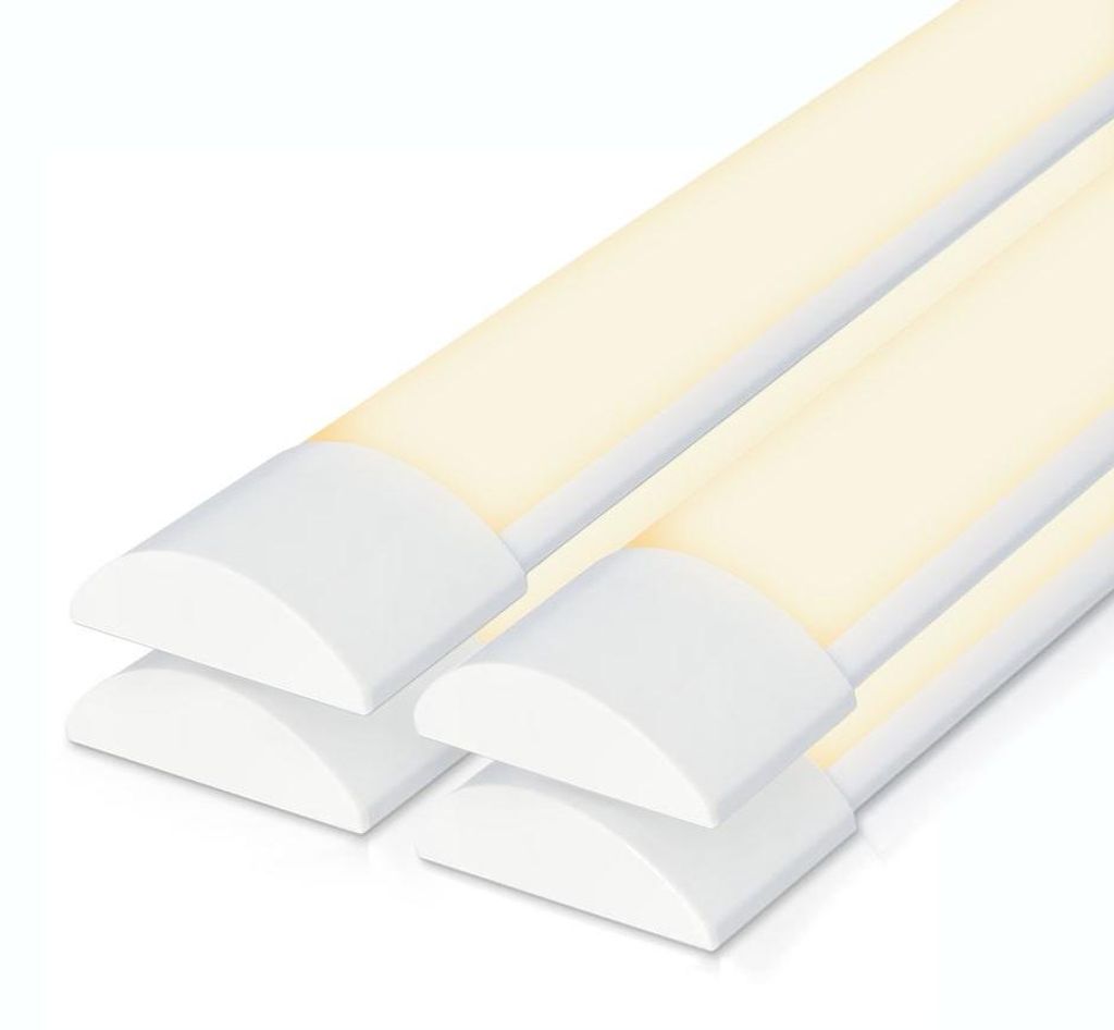 hoftronic LED Lichtleiste 150cm 50W 6000lm 3000K warmweiß Produktbild 