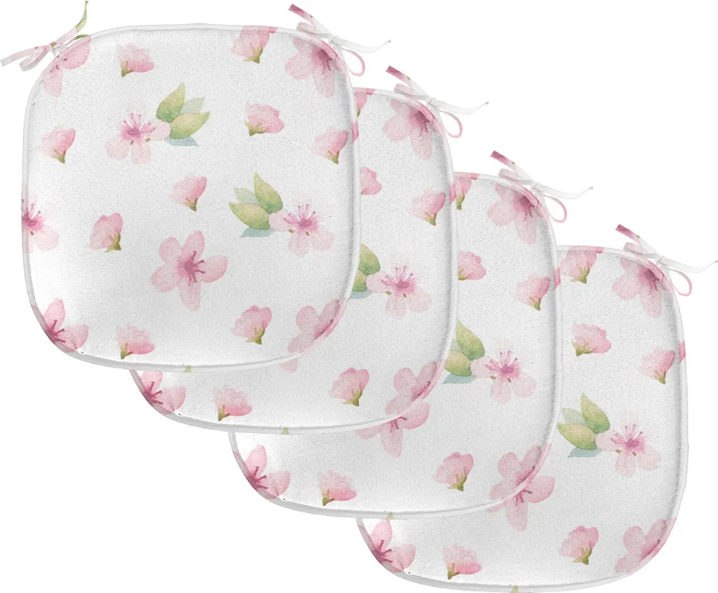 Offerta Set 4 Cuscini ABAKUHAUS 40x40 - Kirschblüte Impermeabile