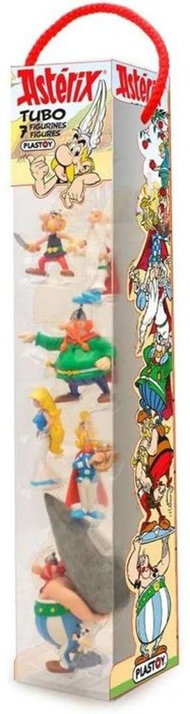 Plastoy Villaggio Tubo Asterix - 7 figurine Immagine del prodotto 