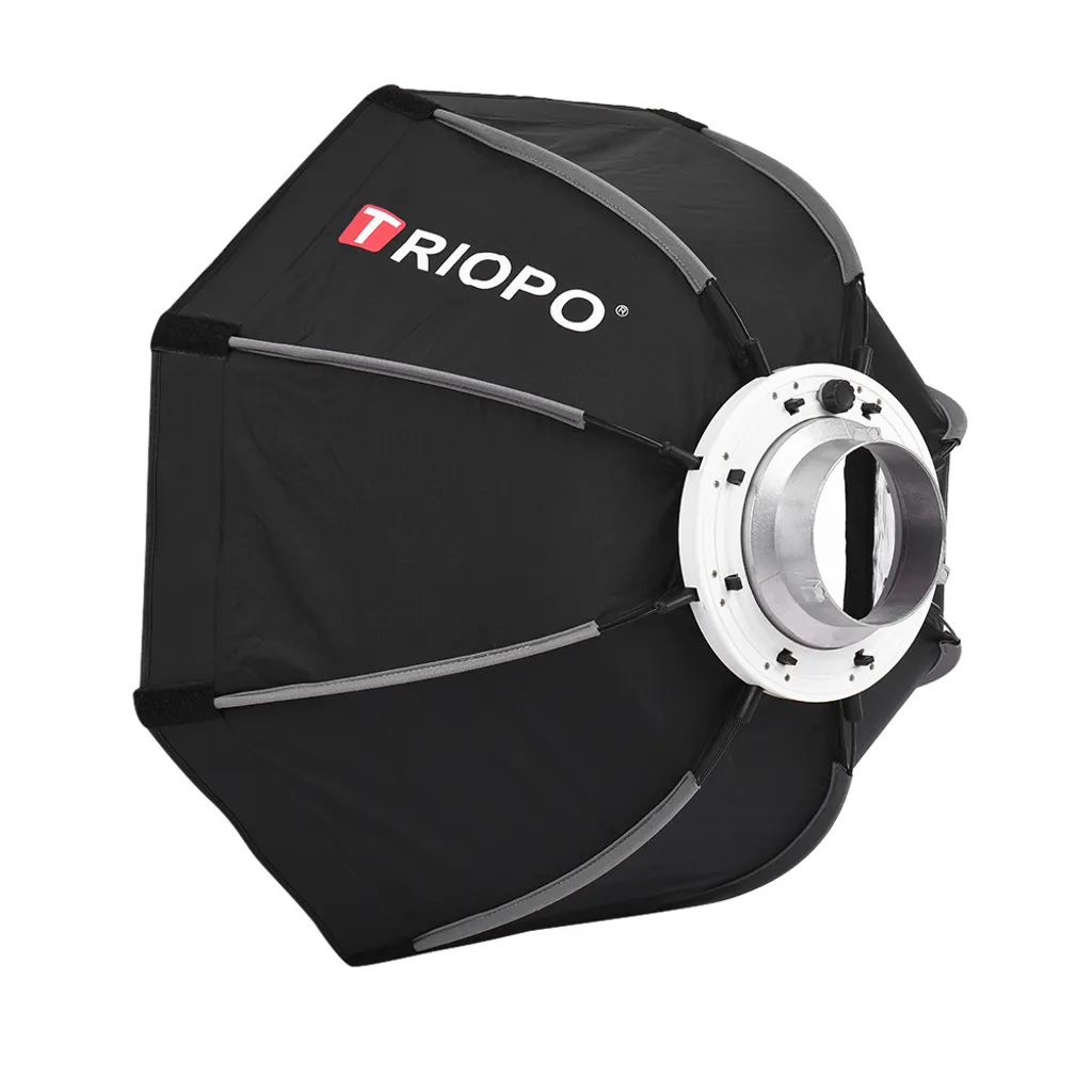 Boîte à Lumière Octogonale 55cm et Diffuseur Souple pour Flash Studio - 3