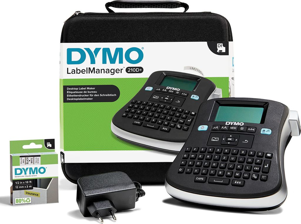 Dymo LabelMANAGER 210D - Beschriftungsgerät - s/w - Produktbild 