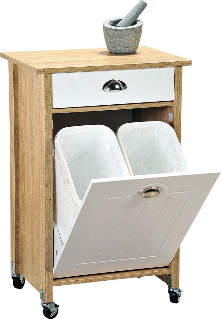 Kesper Küchenwagen mit Mülltrennsystem 2550813 Produktbild 5