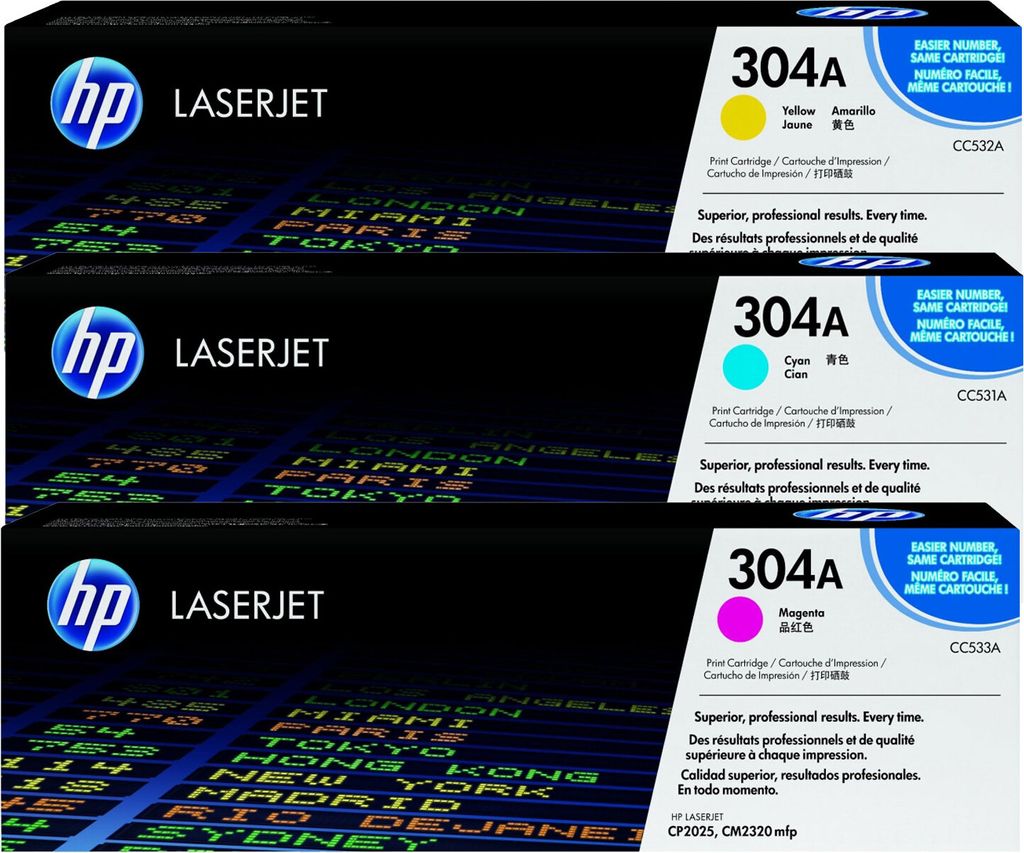 HP 304A toner magenta, couleur:Magenta Image du produit 