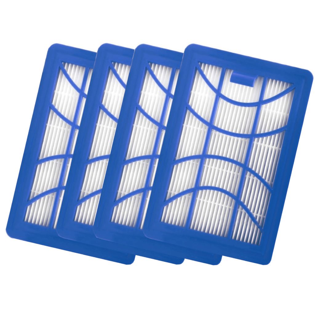 4x HEPA-Filter geeignet für Philips PowerPro Expert Produktbild 