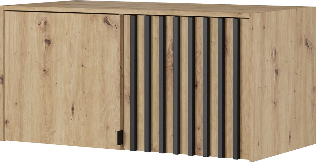 MINIO Extension d'armoire NELLY 2D Artisan chêne / noir Image du produit 