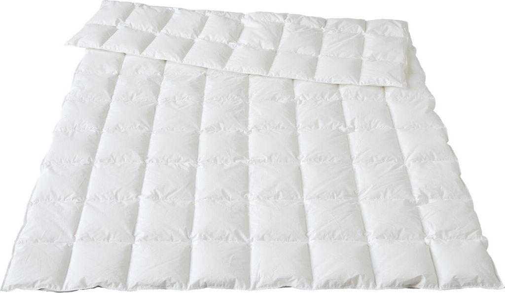 Traumina Bettdecke SILK DE LUXE Daune leichte Sommerdecke I Größe 155x220 cm