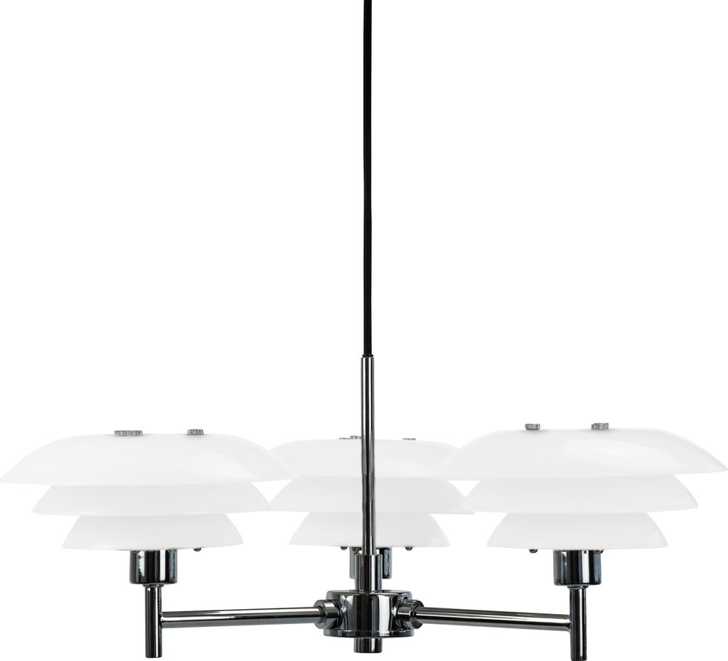 Pendelleuchte, Hängeleuchte, Pendellampe, Esstisch, Lampe, Kronleuchte DL20 Opal Dyberg Larsen
