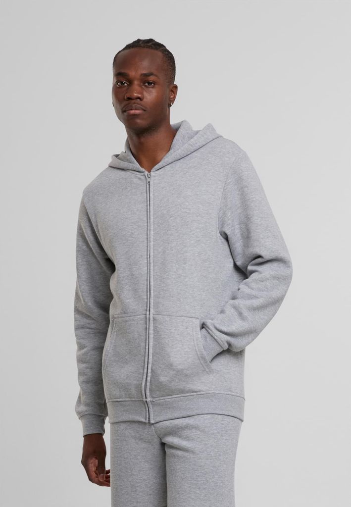 Urban Classics Herren-Kapuzenpullover mit Kapuze Whofump hellgrau XXL