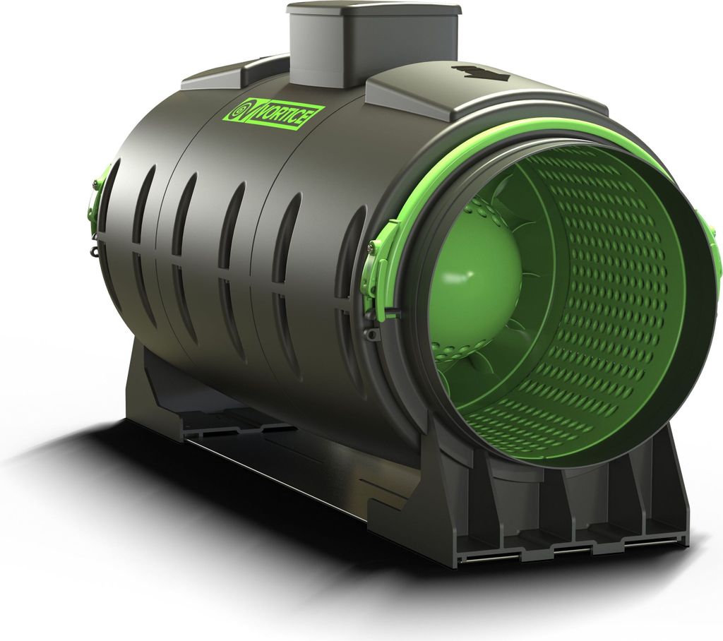Schallgedämmter Energiespar Rohrventilator Lineo 250 Quiet ES Luftleistung bis 1485 m³/h