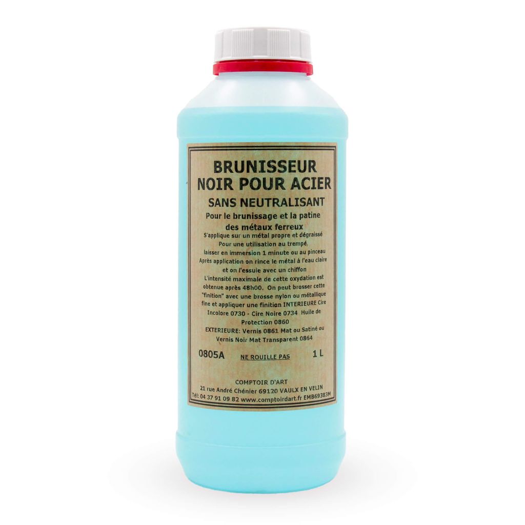 Comptoir d'Art - Środek Do Oksydowania Stali Czarny (0805A) Zdjęcie produktu 
