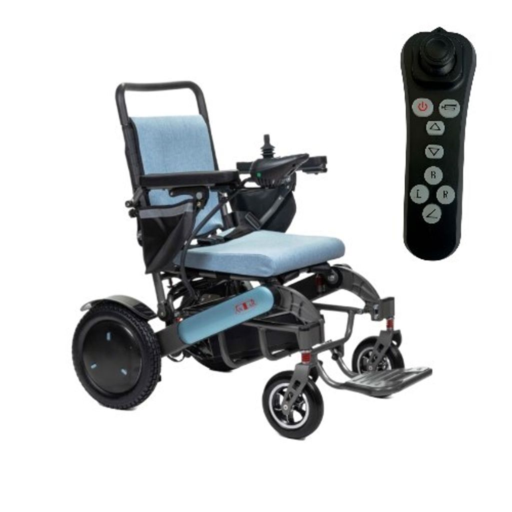 Fauteuil roulant électrique Antar AT52333 – Pliable – Image du produit 