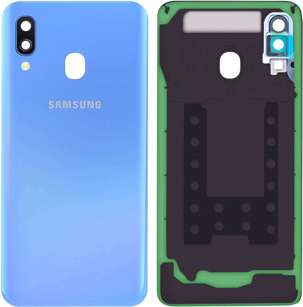 Ersatzteil Akkudeckel, neue Rückseite für Samsung Galaxy A40 – Blau