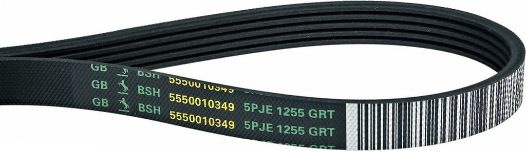 Riemen Keilrippenriemen Antriebsriemen Waschmaschine 1255 PJ5 E Siemens 00439490 Bosch Constructa Balay Neff auch Matura Privileg Neckermann Wfr Wf...