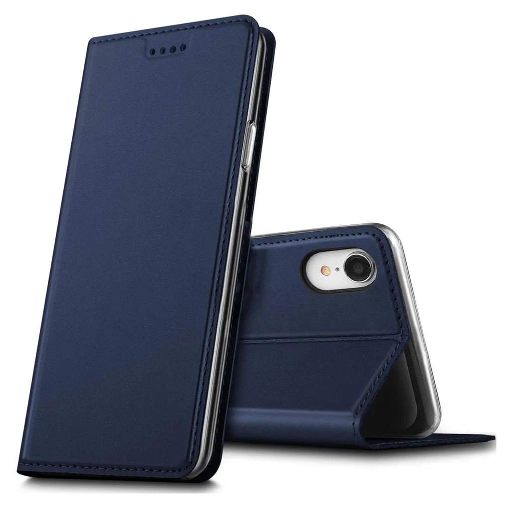 Custodia iPhone XR Flip Cover: Protezione Completa 360 con Supporto Video