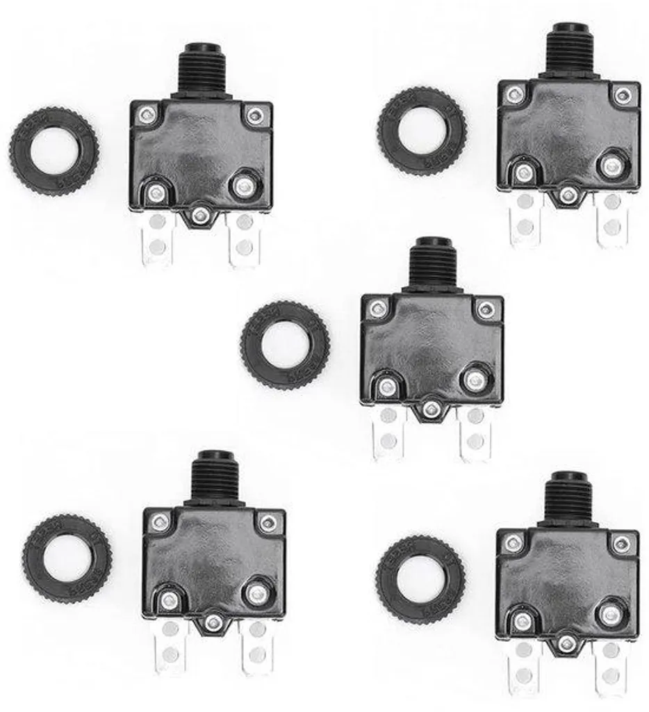 Disjoncteur de Protection 17A avec Coupure Automatique et Bouton Reset