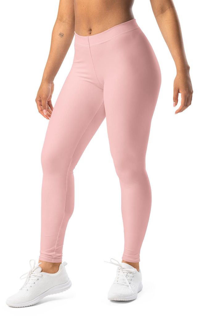 DECALVIBES Damen Leggings Basic Classic - Cosmos Pink , M Produktbild 