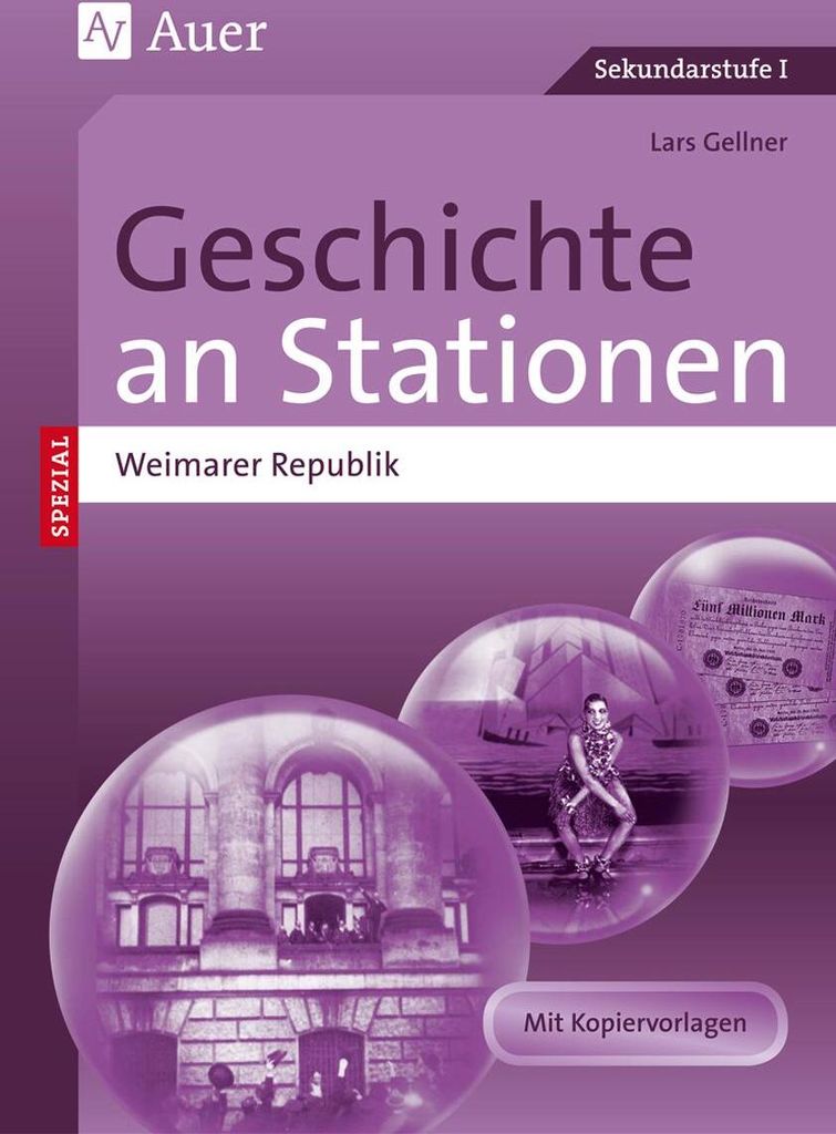 Geschichte an Stationen Spezial Weimarer Republik