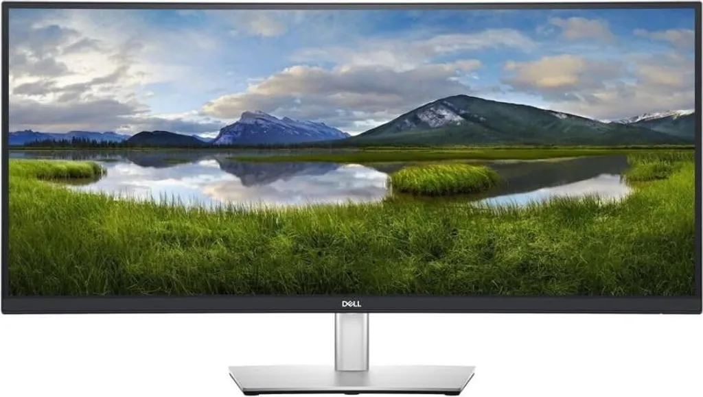 Dell P3421W Écran WQHD IPS Incurvé avec Hub USB et Ergonomie Avancée