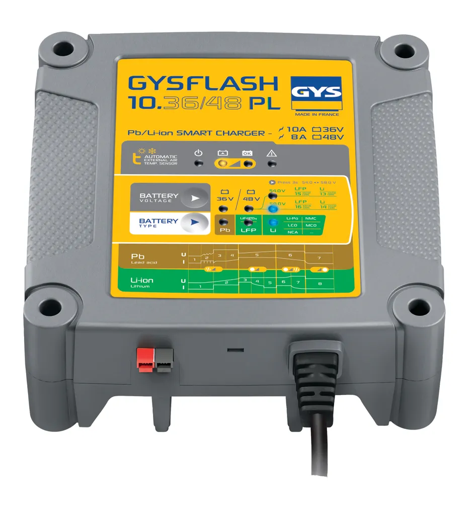 Chargeur automatique pour chariot de golf et nacelle 36V 48V GYS 027060